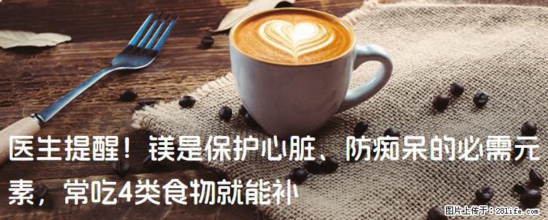 医生提醒！镁是保护心脏、防痴呆的必需元素，常吃4类食物就能补 - 中山生活资讯 - 中山28生活网 zs.28life.com
